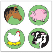 Incentive Stickers - Farm Animal - Creative Shapes Etc.