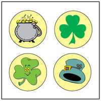 Incentive Stickers - St. Patrick's Theme - Creative Shapes Etc.
