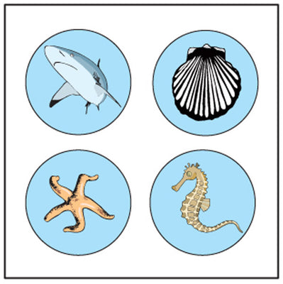Incentive Stickers - Ocean Theme - Creative Shapes Etc.
