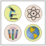 Incentive Stickers - Science Lab (Pack of 1728) - Creative Shapes Etc.