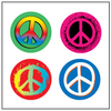 Incentive Stickers - Peace (Pack of 1728) - Creative Shapes Etc.