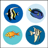 Incentive Stickers - Aquarium (Pack of 1728) - Creative Shapes Etc.