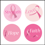 Incentive Stickers - Awareness (Pack of 1728) - Creative Shapes Etc.