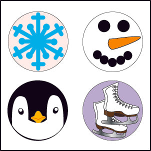 Incentive Stickers - Winter