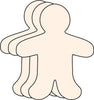 Small Single Color Creative Cut-Out - Person - Creative Shapes Etc.
