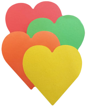 4ct Creative Shapes etc. Creative Magnets Large Assorted Color Heart