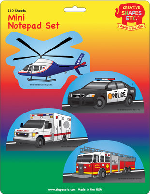 Mini Notepad Set Rescue - Creative Shapes Etc.