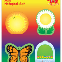 Mini Notepad Set- Spring - Creative Shapes Etc.