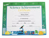 Recognition Certificate - Science Achievement - Creative Shapes Etc.