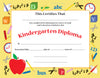 Recognition Certificate - Kindergarten Diploma - Creative Shapes Etc.