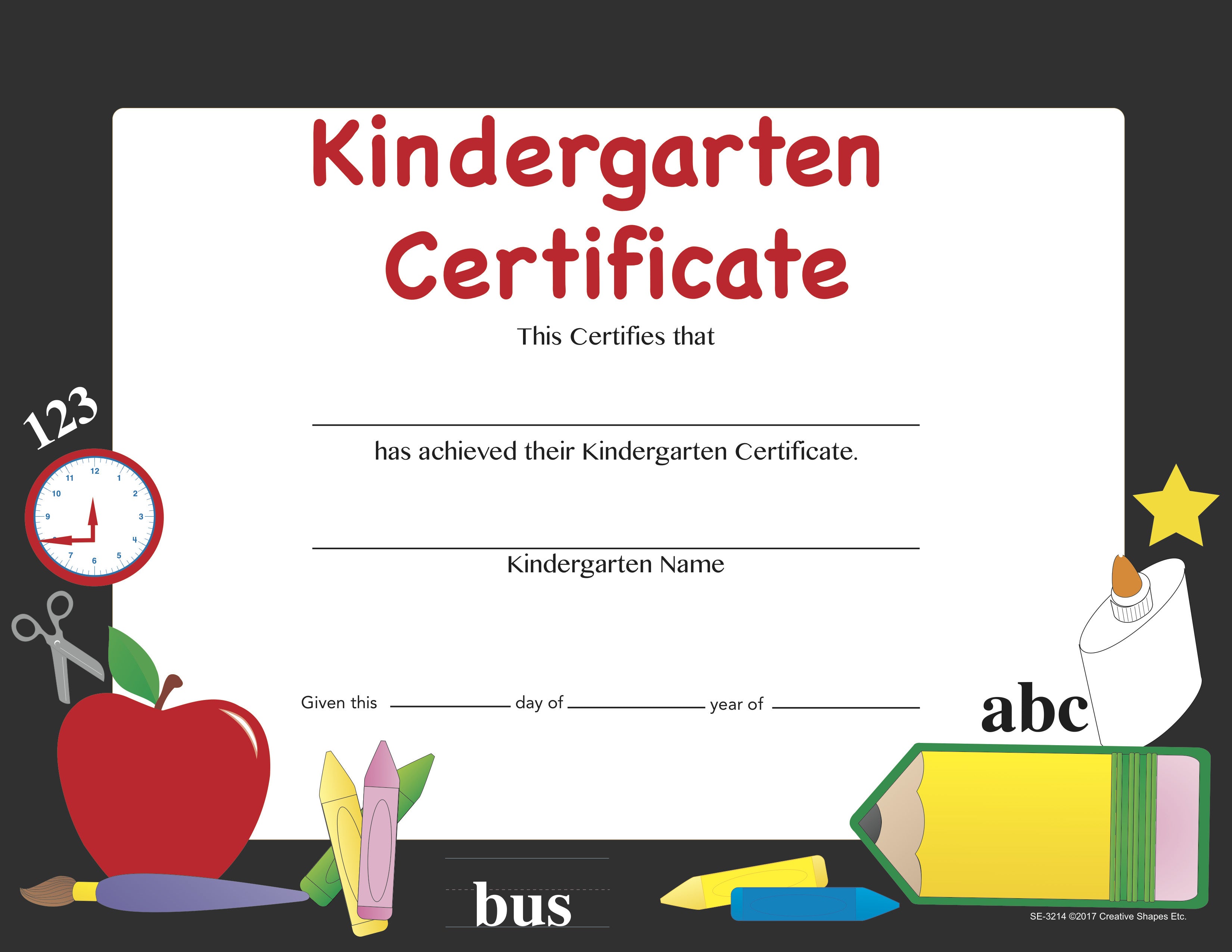 kid certificate templates free printable
