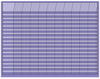 Horizontal Chart - Lavender - Creative Shapes Etc.