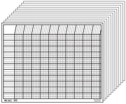 Horizontal Chart Set - White - Creative Shapes Etc.
