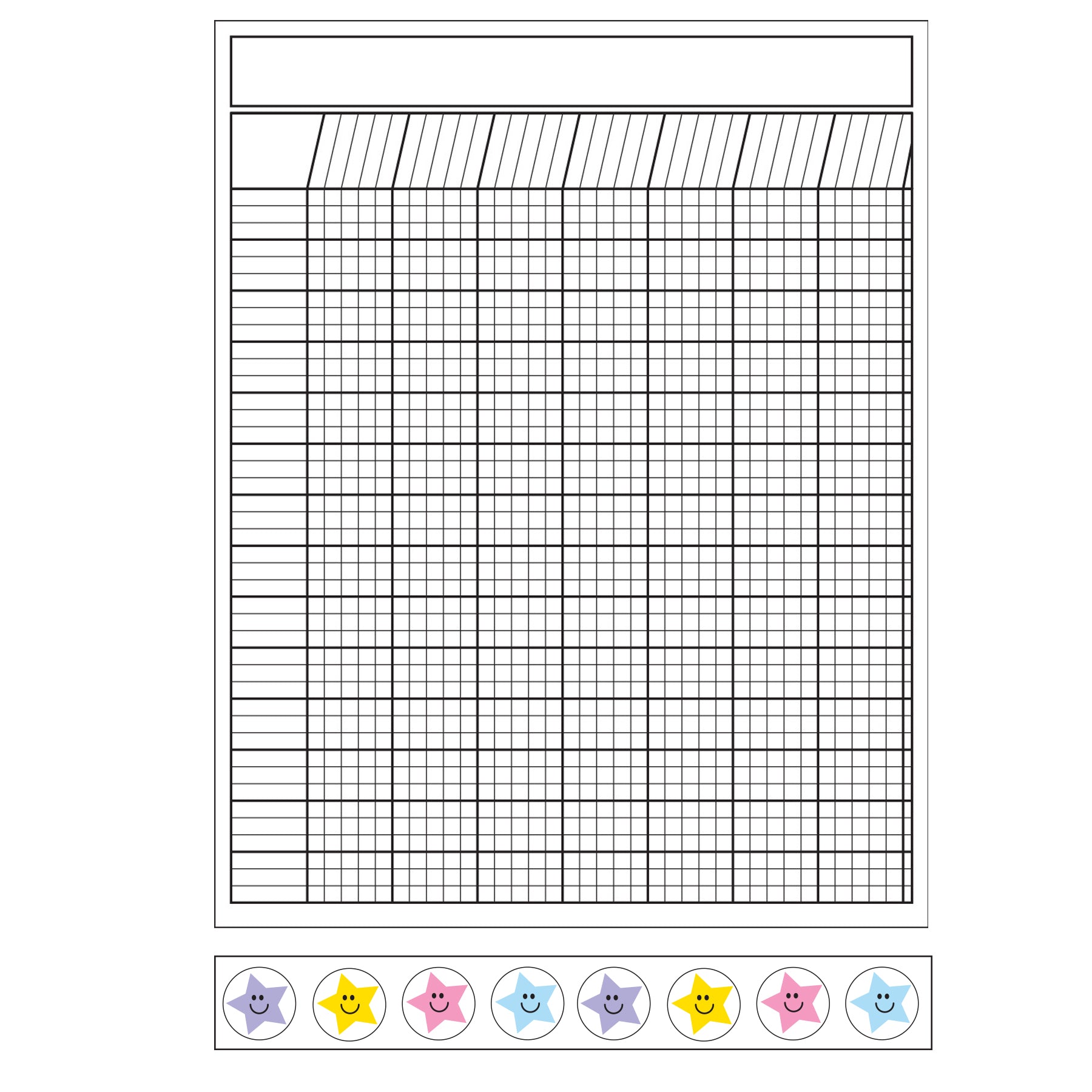 Blank Reward Chart Template