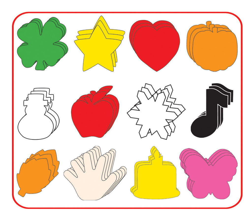 Simple Cutouts SHAPES ETC. Small Cut-Out Activity Set