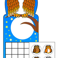 Incentive Sticker Set - Owl - Creative Shapes Etc.