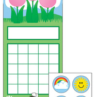 Incentive Sticker Set - Spring Flowers - Creative Shapes Etc.