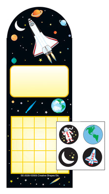 Incentive Sticker Set - Space - Creative Shapes Etc.