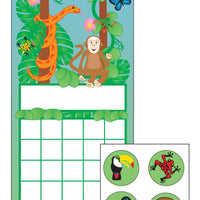 Incentive Sticker Set - Rainforest - Creative Shapes Etc.