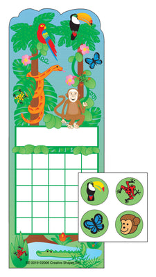 Incentive Sticker Set - Rainforest - Creative Shapes Etc.