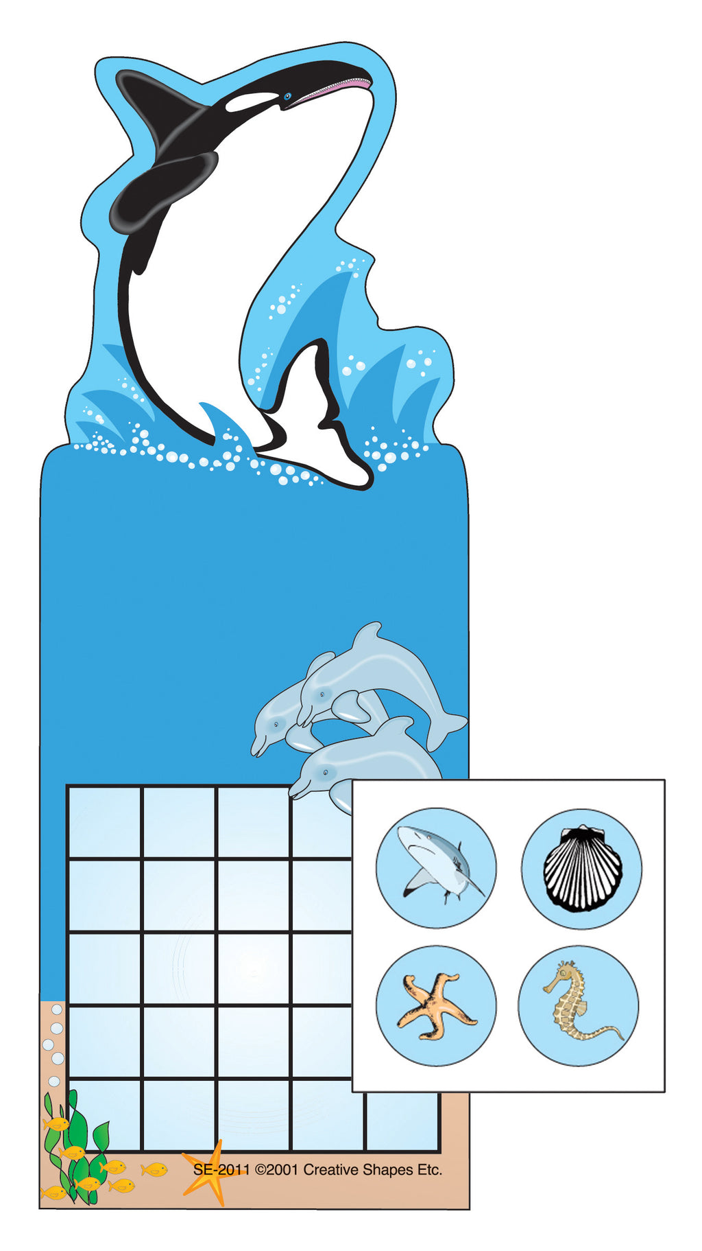 Incentive Sticker Set - Ocean - Creative Shapes Etc.
