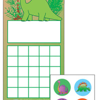 Incentive Sticker Set - Dinosaur - Creative Shapes Etc.
