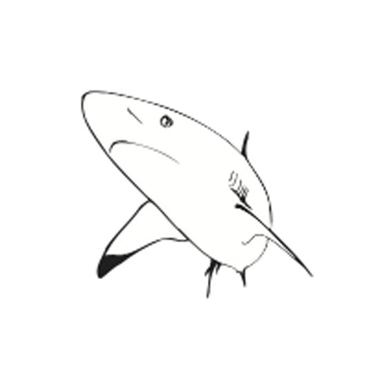 Incentive Stamp - Shark - Creative Shapes Etc.