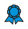 Incentive Stamp - Blue Ribbon - Creative Shapes Etc.