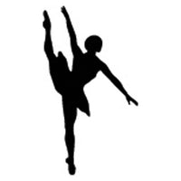 Incentive Stamp - Ballet Dancer - Creative Shapes Etc.