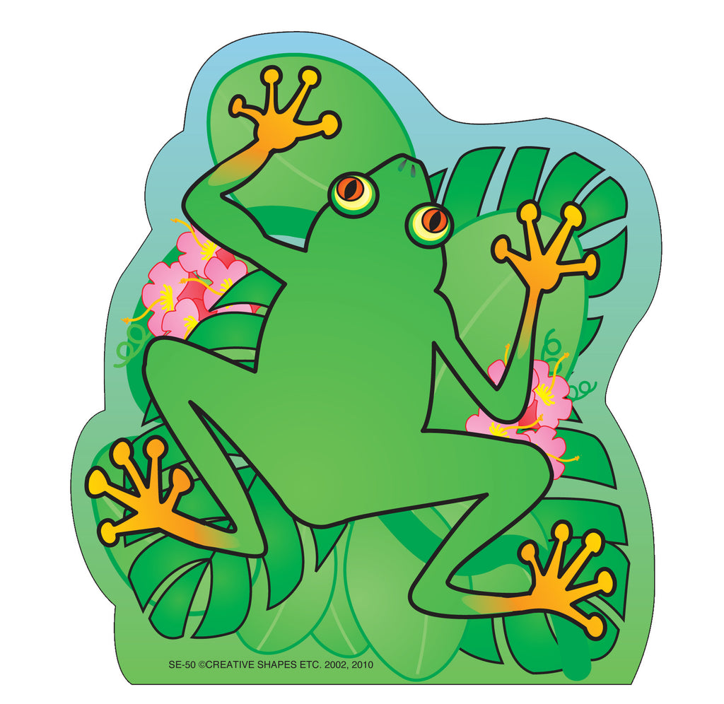 Large Notepad - Tree Frog - Creative Shapes Etc.