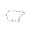 Incentive Stamp - Polar Bear - Creative Shapes Etc.