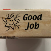 Teacher's Stamp - Good Job - Creative Shapes Etc.