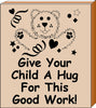 Teacher's Stamp - Hug - Creative Shapes Etc.