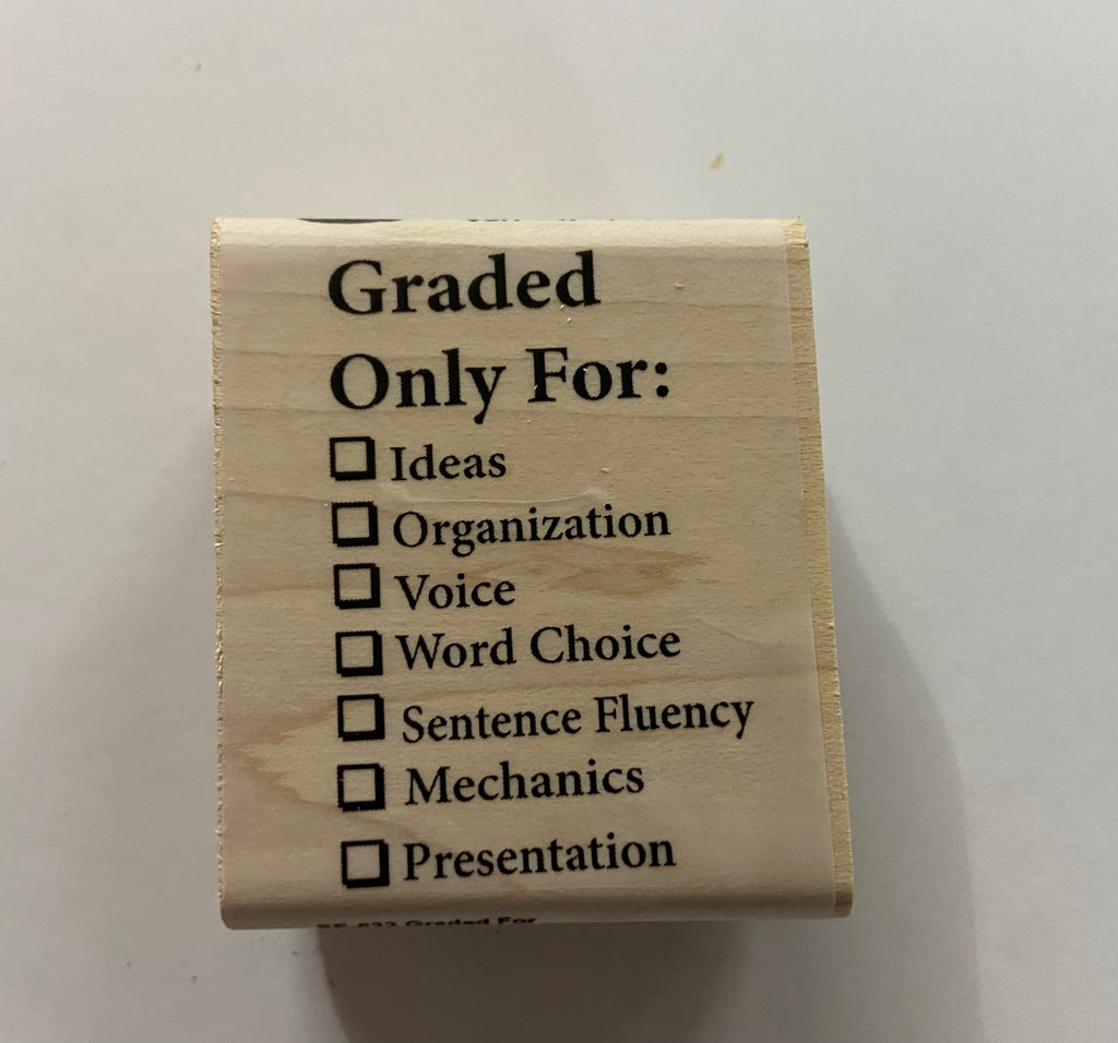 Teacher's Stamp - Graded For