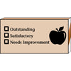 Teacher's Stamp - Apple Checklist - Creative Shapes Etc.