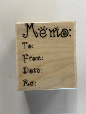 Teacher's Stamp - Memo