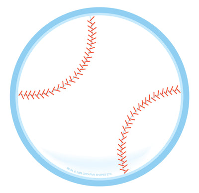 Large Notepad - Baseball - Creative Shapes Etc.