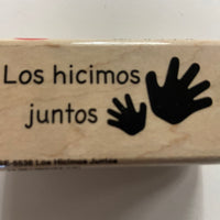 Teacher's Stamps Spanish - Los hicimos juntos (Did Together) - Creative Shapes Etc.