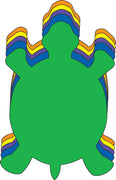 Small Assorted Color Creative Foam Cut-Outs - Turtle - Creative Shapes Etc.