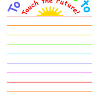 Notes & Quotes - Touch the Future - Creative Shapes Etc.