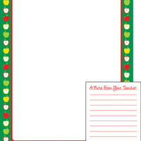 Notes & Quotes Writing Set - Teacher Note - Creative Shapes Etc.