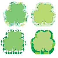 Mini Accents - St. Patty's Shamrock Variety Pack - Creative Shapes Etc.
