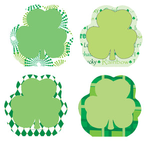 Mini Accents - St. Patty's Shamrock Variety Pack - Creative Shapes Etc.