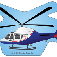 Large Notepad - Helicopter - Creative Shapes Etc.