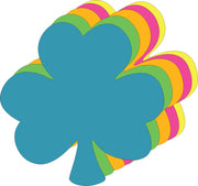 Shamrock Bright Neon Assorted Color Large Cut-Outs- 5.5” x 5.5” - Creative Shapes Etc.