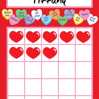 Incentive Stamp - Heart - Creative Shapes Etc.