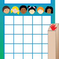 Kids Progress Pad/ Stamps Set - Creative Shapes Etc.