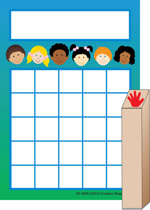 Kids Progress Pad/ Stamps Set - Creative Shapes Etc.