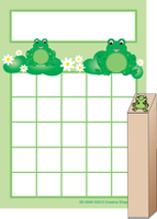 Progress Pad/ Stamp Set - Frogs - Creative Shapes Etc.