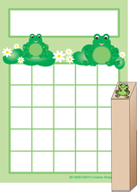 Progress Pad/ Stamp Set - Frogs - Creative Shapes Etc.